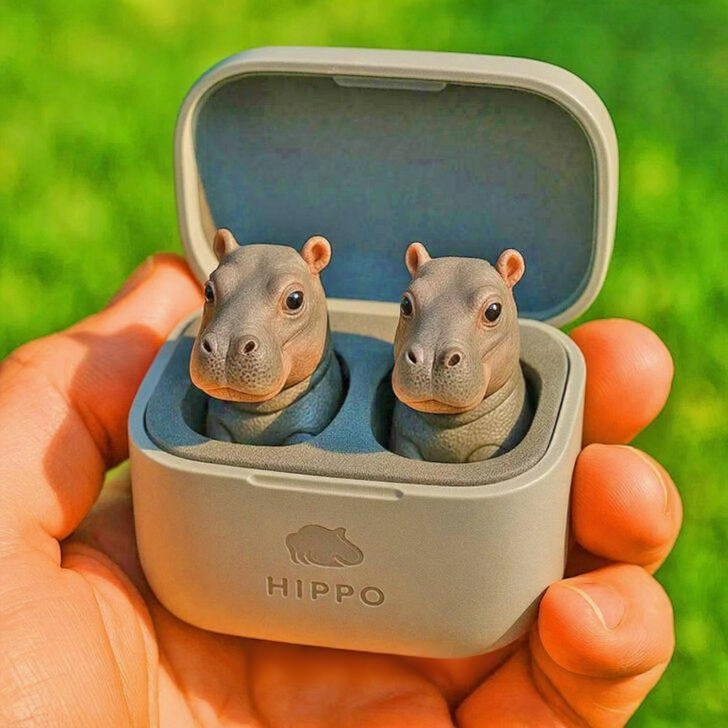 2025 These Animal Earbuds Are Like Tiny Zoos for Your Ears-Suitable for all mobile phone models
