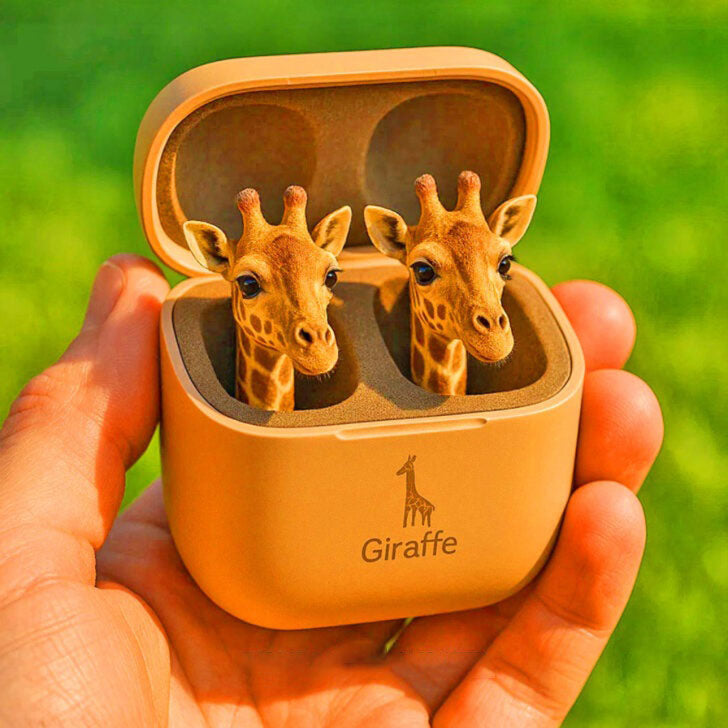 2025 These Animal Earbuds Are Like Tiny Zoos for Your Ears-Suitable for all mobile phone models