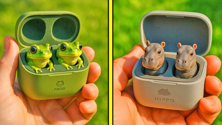 2025 These Animal Earbuds Are Like Tiny Zoos for Your Ears-Suitable for all mobile phone models