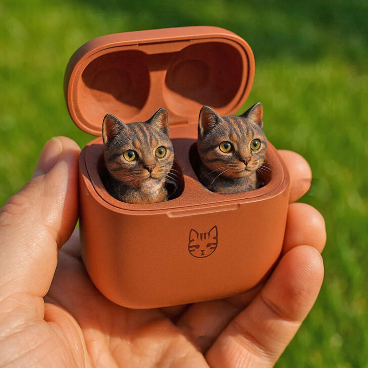 2025 These Cat Earbuds Are What Happens When Audio Meets Adorable-Suitable for all mobile phone models