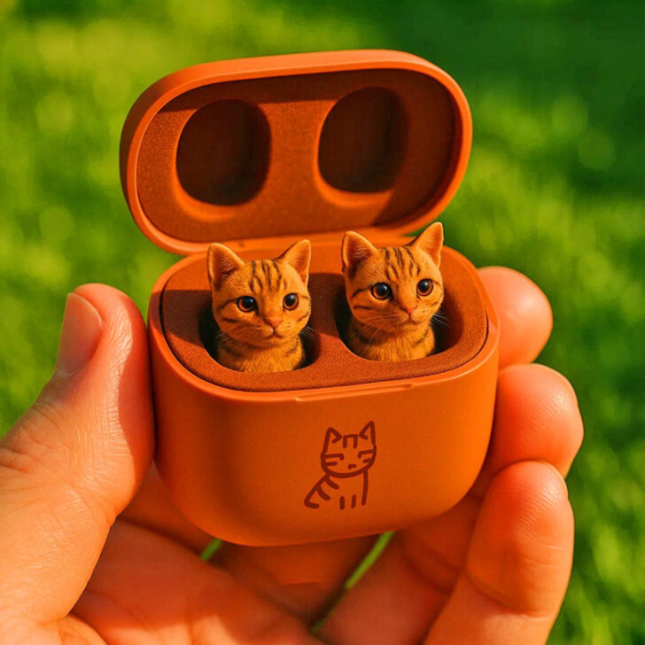 2025 These Cat Earbuds Are What Happens When Audio Meets Adorable-Suitable for all mobile phone models