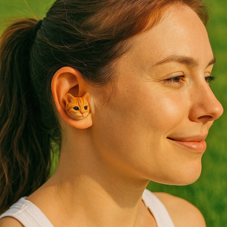 2025 These Cat Earbuds Are What Happens When Audio Meets Adorable-Suitable for all mobile phone models