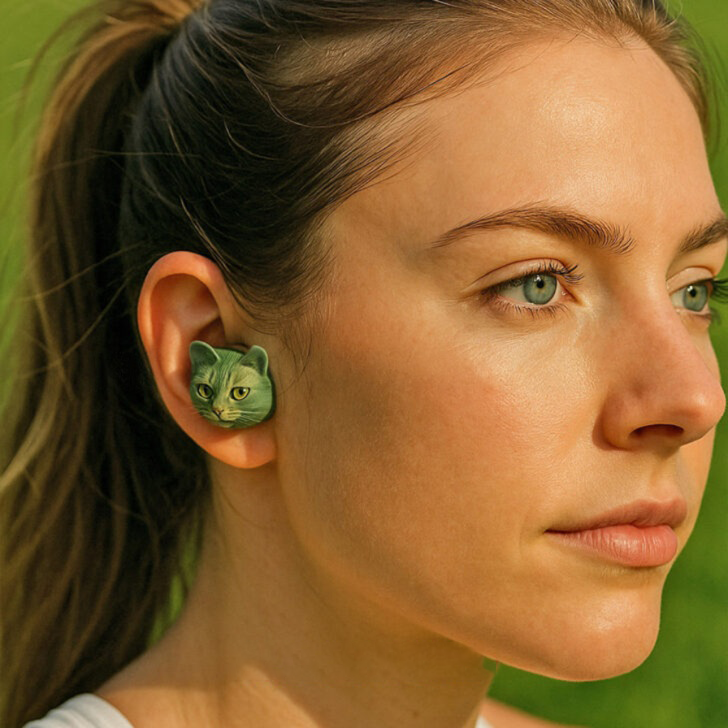 2025 These Cat Earbuds Are What Happens When Audio Meets Adorable-Suitable for all mobile phone models