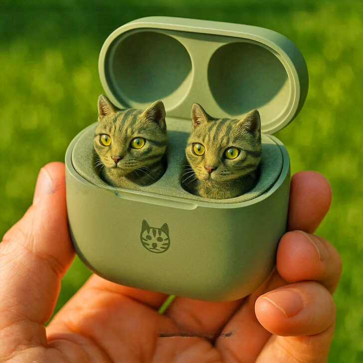 2025 These Cat Earbuds Are What Happens When Audio Meets Adorable-Suitable for all mobile phone models