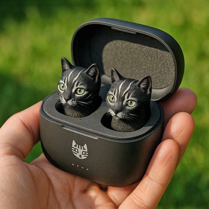 2025 These Cat Earbuds Are What Happens When Audio Meets Adorable-Suitable for all mobile phone models
