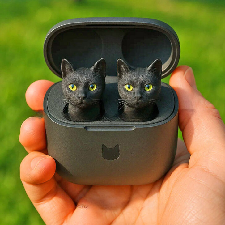 2025 These Cat Earbuds Are What Happens When Audio Meets Adorable-Suitable for all mobile phone models
