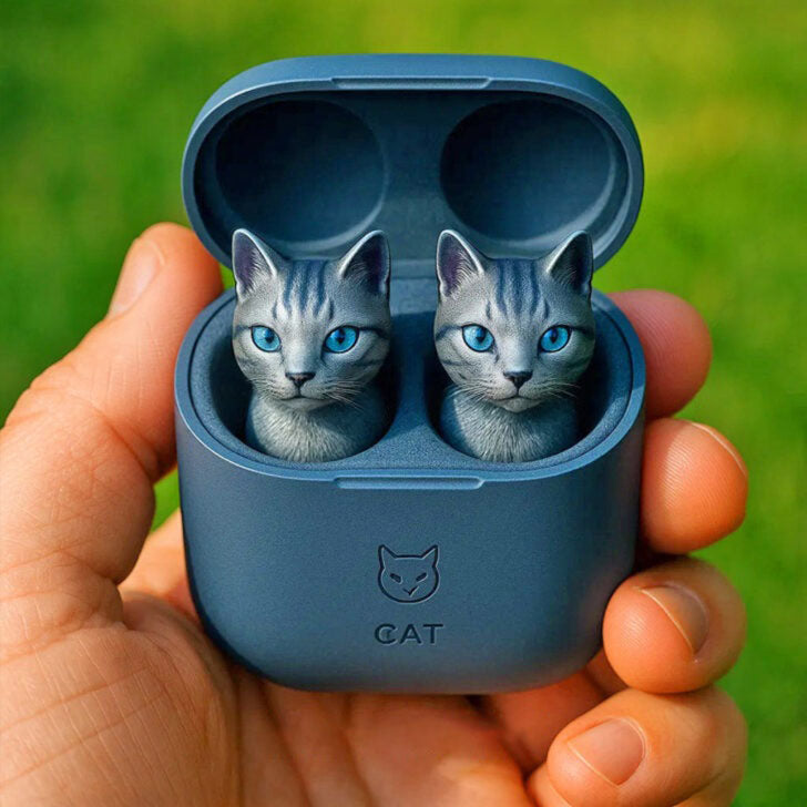2025 These Cat Earbuds Are What Happens When Audio Meets Adorable-Suitable for all mobile phone models