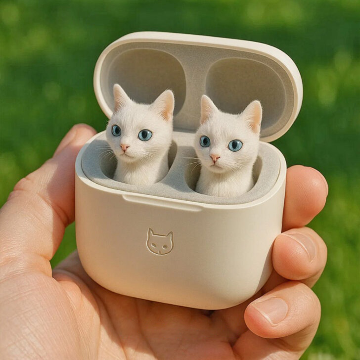 2025 These Cat Earbuds Are What Happens When Audio Meets Adorable-Suitable for all mobile phone models